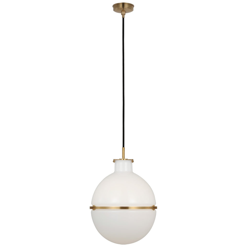 Visual Comfort Signature Canada - LED Pendant - Maxey - Hand-Rubbed Antique Brass- Union Lighting Luminaires Decor