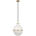 Visual Comfort Signature Canada - LED Pendant - Maxey - Hand-Rubbed Antique Brass- Union Lighting Luminaires Decor