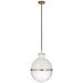 Visual Comfort Signature Canada - LED Pendant - Maxey - Hand-Rubbed Antique Brass- Union Lighting Luminaires Decor