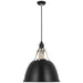 Visual Comfort Signature Canada - LED Pendant - Gunner - Black and Polished Aluminum- Union Lighting Luminaires Decor
