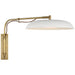 Visual Comfort Signature Canada - LED Wall Sconce - Cyrus - Hand-Rubbed Antique Brass and White- Union Lighting Luminaires Decor