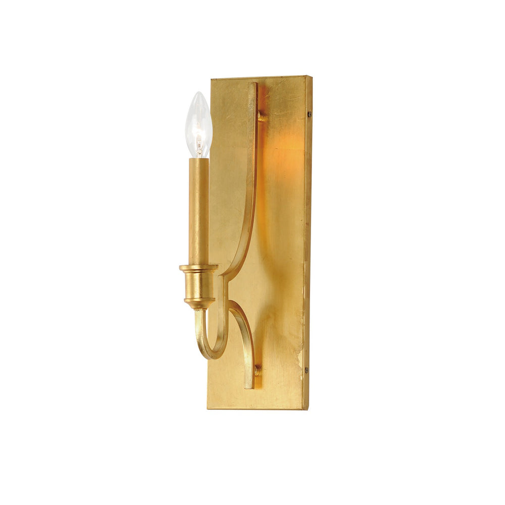 Maxim - One Light Wall Sconce - Normandy - Gold Leaf- Union Lighting Luminaires Decor