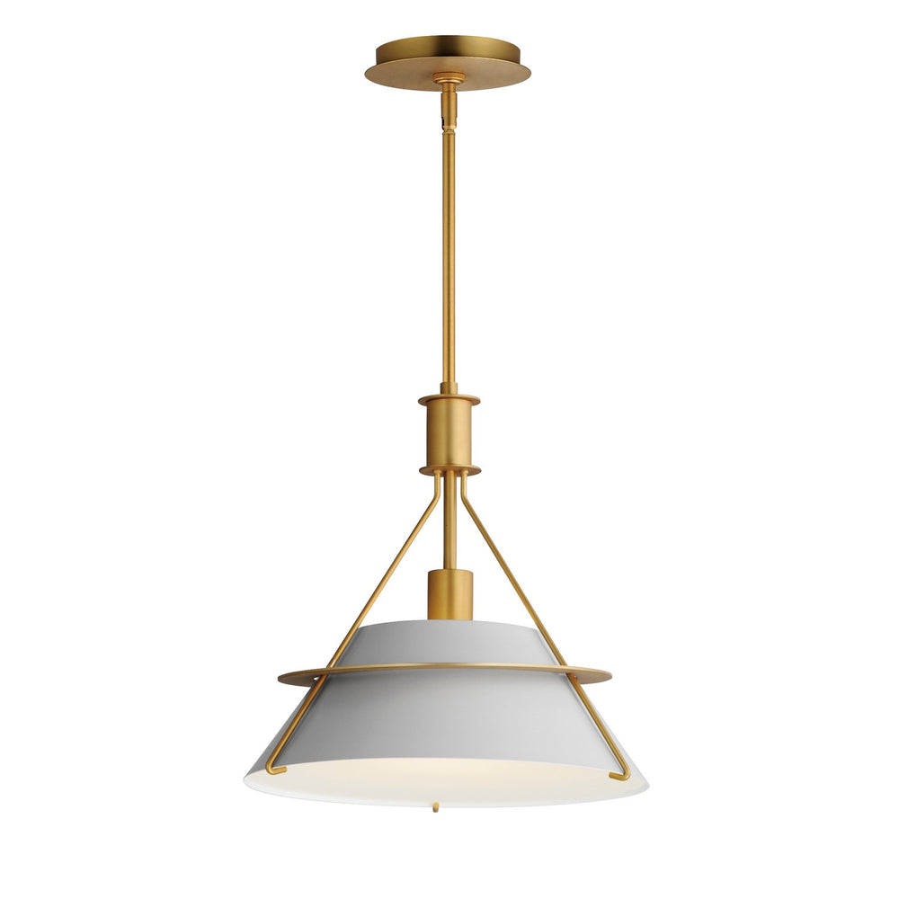 Maxim - One Light Pendant - Lucas - Natural Aged Brass- Union Lighting Luminaires Decor