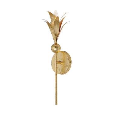 Maxim - One Light Wall Sconce - Paloma - Gold Leaf- Union Lighting Luminaires Decor