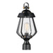 Maxim - One Light Outdoor Pier/Post Mount - Mariner - Black / Antique Brass- Union Lighting Luminaires Decor