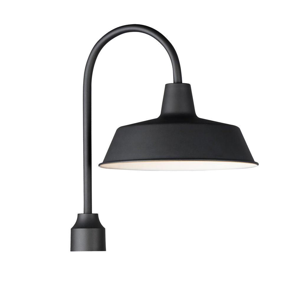 Maxim - One Light Post Lantern - Pier M - Black- Union Lighting Luminaires Decor