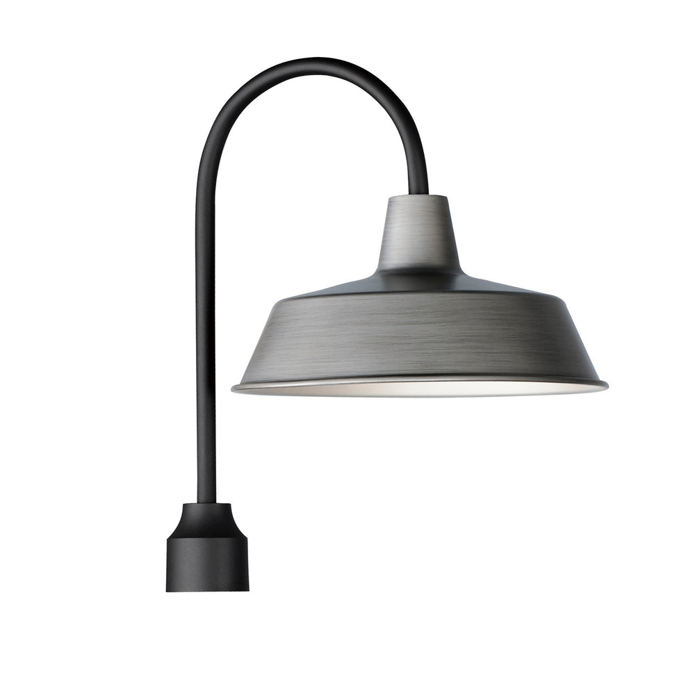 Maxim - One Light Post Lantern - Pier M - Weathered Zinc/Black- Union Lighting Luminaires Decor