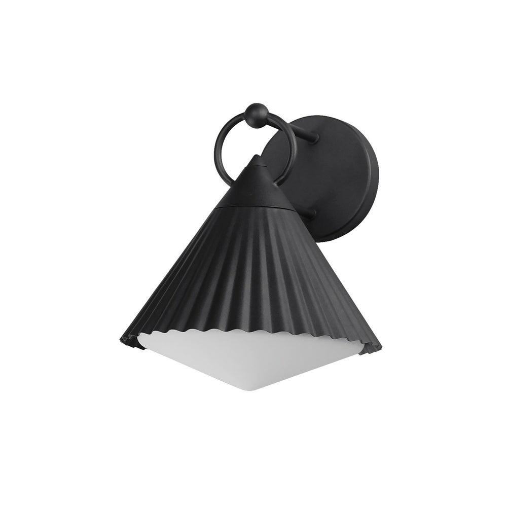 Maxim - One Light Wall Sconce - Odette - Black- Union Lighting Luminaires Decor