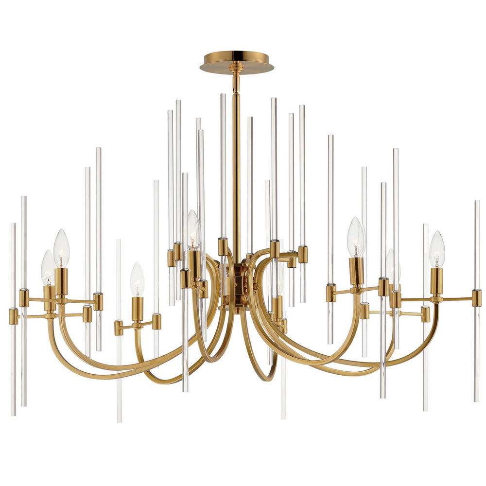 Maxim - Eight Light Chandelier - Divine - Heritage- Union Lighting Luminaires Decor