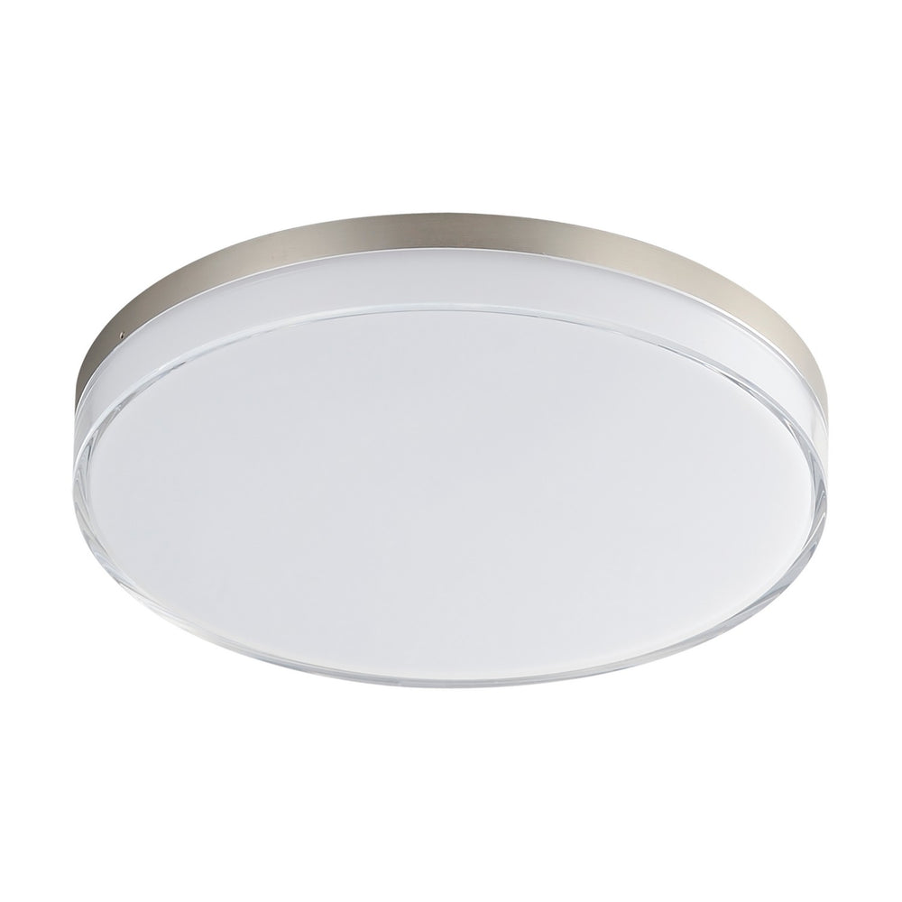 Maxim - LED Flush Mount - Edge - Satin Nickel- Union Lighting Luminaires Decor