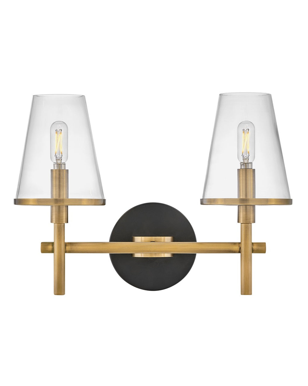 Hinkley Canada - LED Vanity - Marten - Heritage Brass- Union Lighting Luminaires Decor