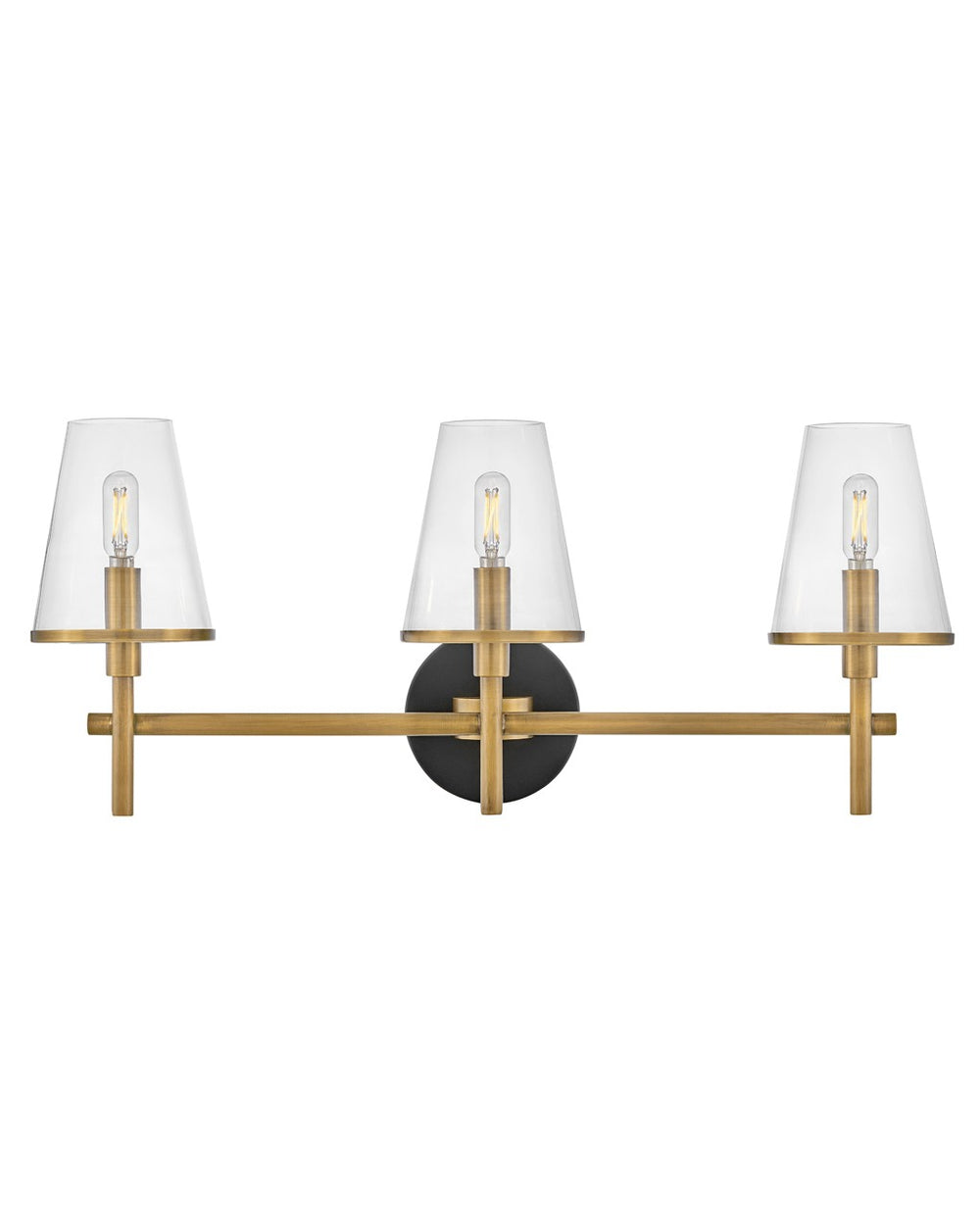 Hinkley Canada - LED Vanity - Marten - Heritage Brass- Union Lighting Luminaires Decor