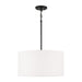 Capital Lighting - Three Light Pendant - Alan - Matte Black- Union Lighting Luminaires Decor