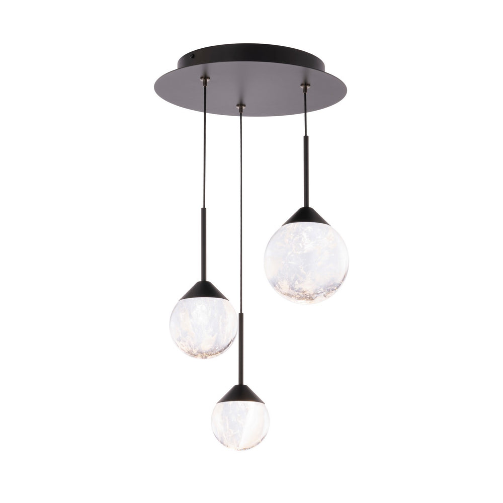 Schonbek Beyond - LED Pendant - Quest - Black- Union Lighting Luminaires Decor