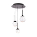 Schonbek Beyond - LED Pendant - Quest - Black- Union Lighting Luminaires Decor