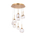 Schonbek Beyond - LED Pendant - Quest - Aged Brass- Union Lighting Luminaires Decor