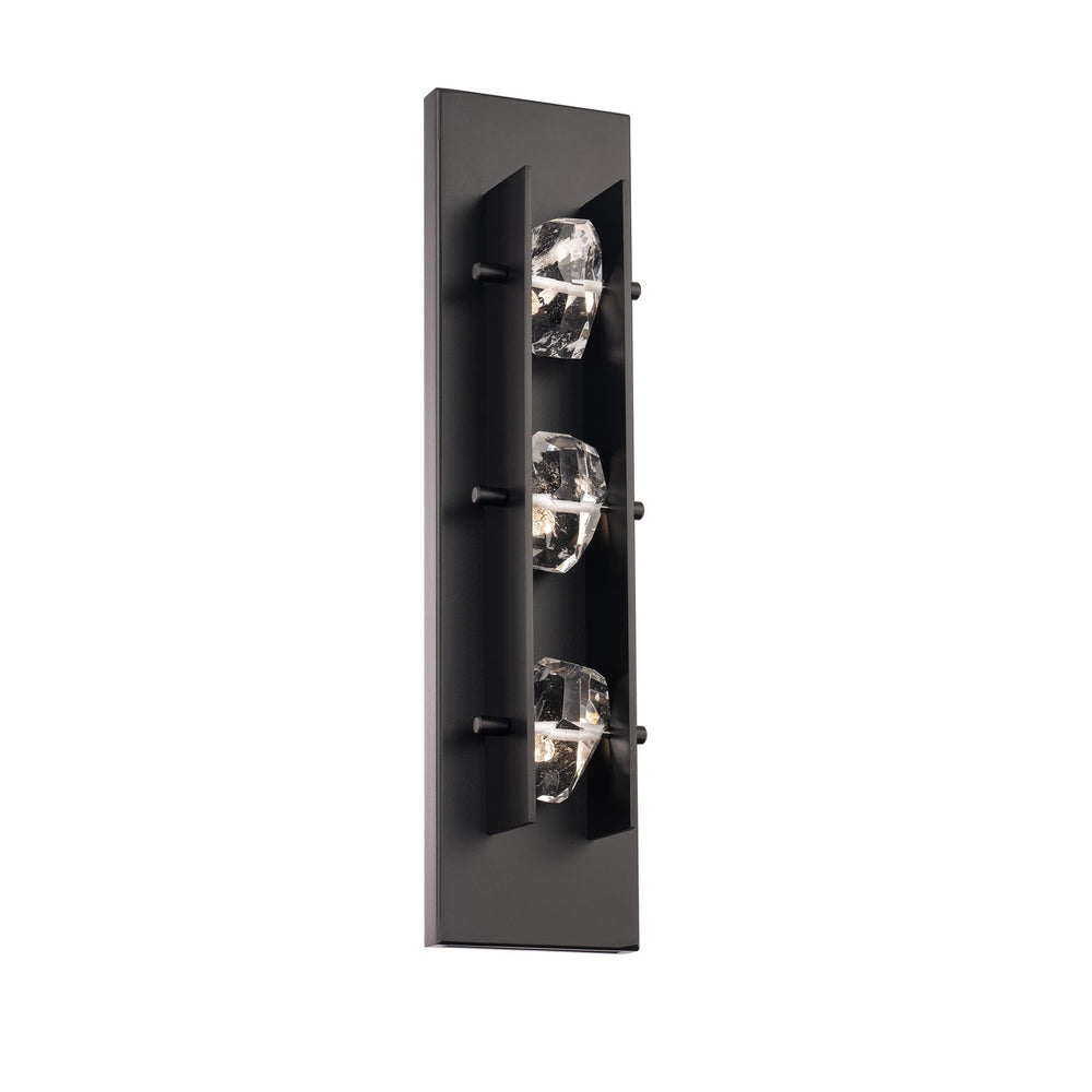 Schonbek Beyond - LED Outdoor Wall Mount - Strata - Black- Union Lighting Luminaires Decor