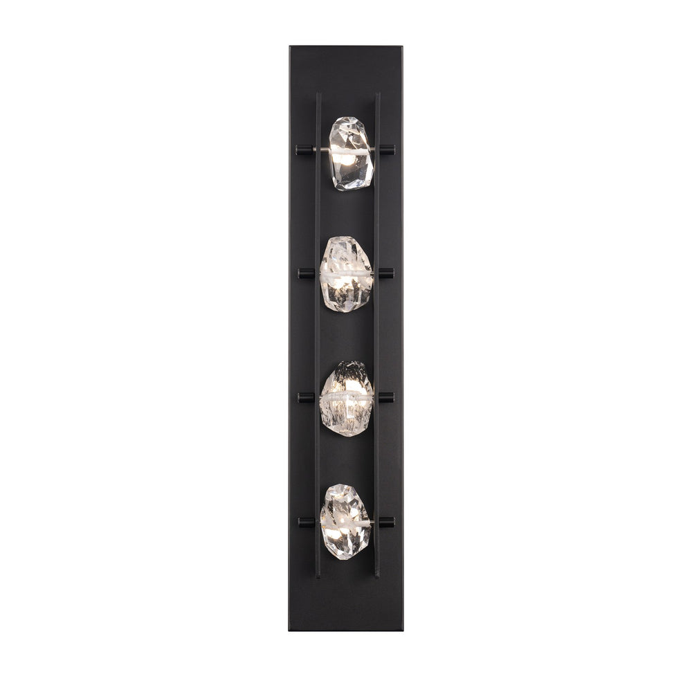 Schonbek Beyond - LED Outdoor Wall Mount - Strata - Black- Union Lighting Luminaires Decor