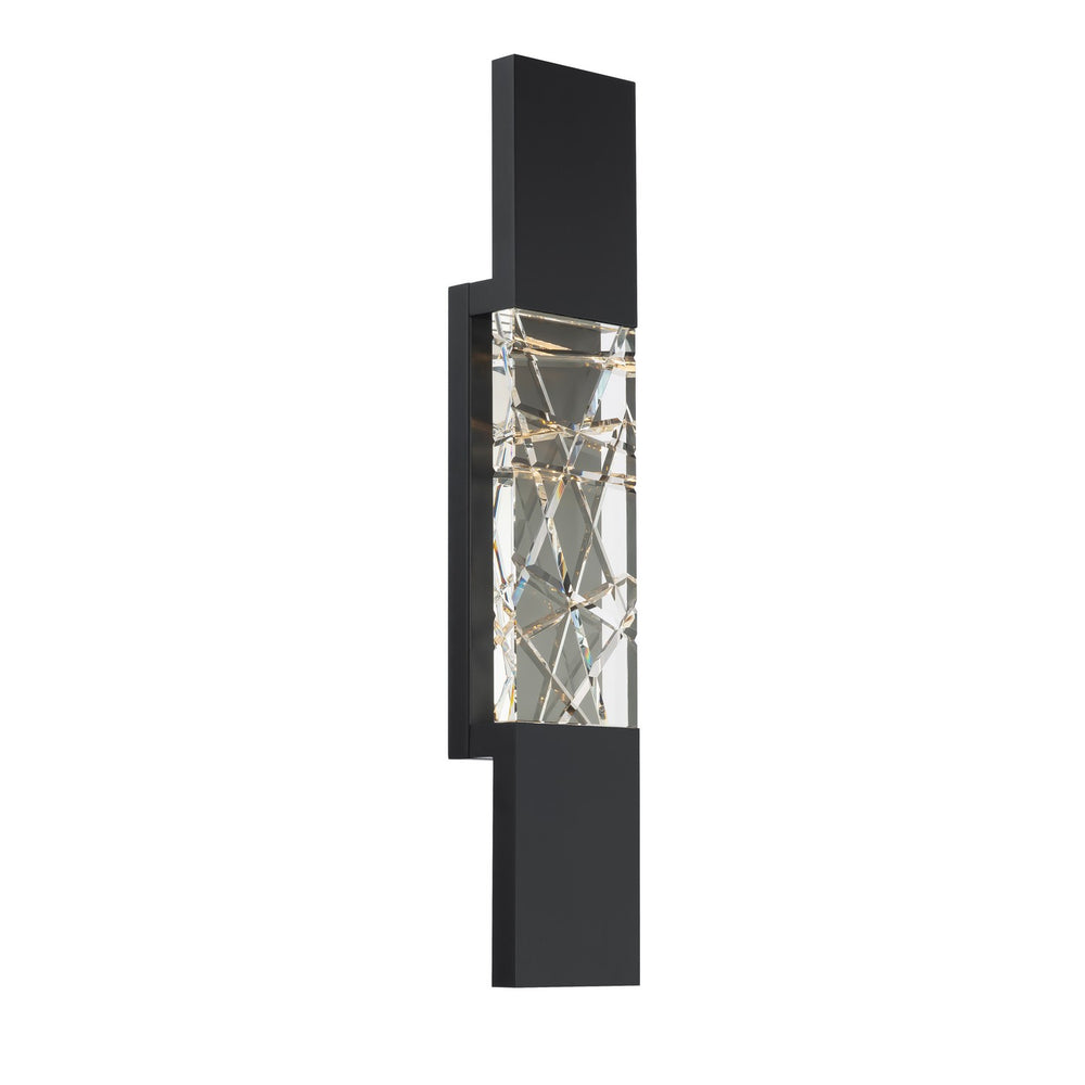 Schonbek Beyond - LED Outdoor Wall Mount - Glacier - Black- Union Lighting Luminaires Decor