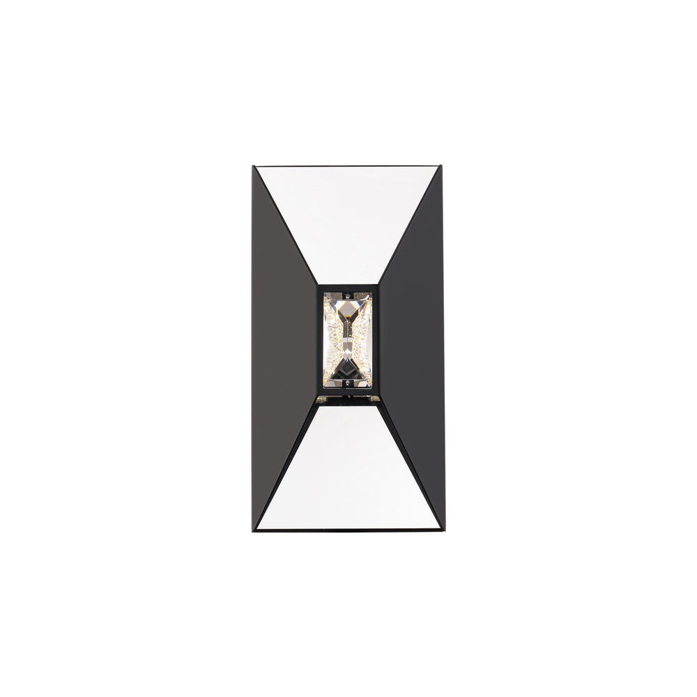 Schonbek Beyond - LED Outdoor Wall Mount - Vida - Black- Union Lighting Luminaires Decor