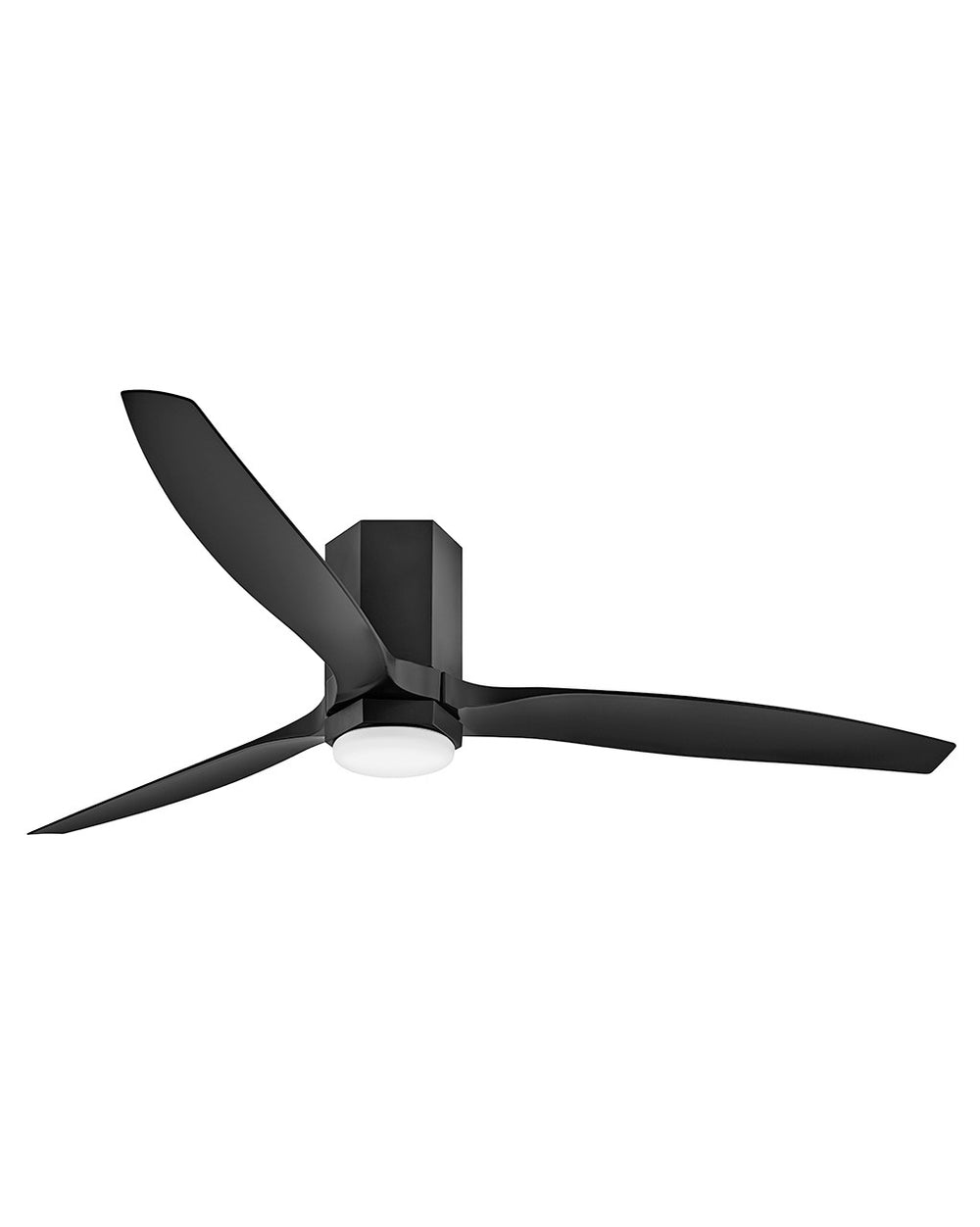 "Hinkley Canada - 60" Ceiling Fan - Facet - Matte Black- Union Lighting Luminaires Decor"