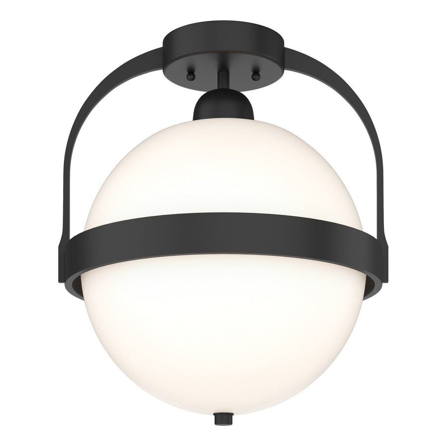 Hubbardton Forge - Atlas Semi-Flush - Atlas - Black- Union Lighting Luminaires Decor