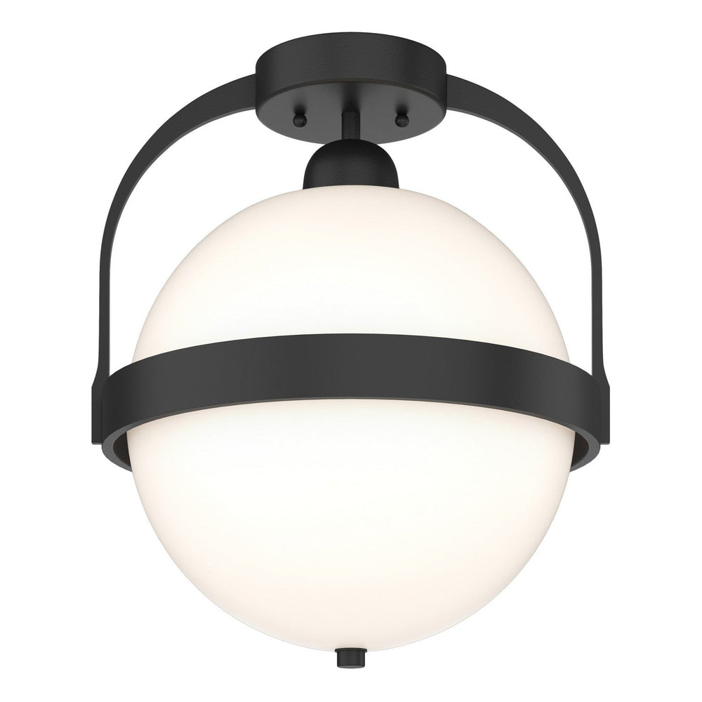 Hubbardton Forge - Atlas Semi-Flush - Atlas - Black- Union Lighting Luminaires Decor