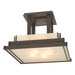 Hubbardton Forge - Four Light Semi-Flush Mount - Steppe - Coastal Dark Smoke- Union Lighting Luminaires Decor