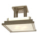Hubbardton Forge - Four Light Semi-Flush Mount - Steppe - Soft Gold- Union Lighting Luminaires Decor