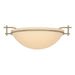 Hubbardton Forge - One Light Semi-Flush Mount - Moonband - Soft Gold- Union Lighting Luminaires Decor