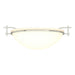 Hubbardton Forge - One Light Semi-Flush Mount - Moonband - Sterling- Union Lighting Luminaires Decor