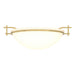 Hubbardton Forge - One Light Semi-Flush Mount - Moonband - Modern Brass- Union Lighting Luminaires Decor