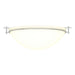 Hubbardton Forge - Three Light Semi-Flush Mount - Moonband - Vintage Platinum- Union Lighting Luminaires Decor