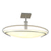 Hubbardton Forge - Two Light Semi-Flush Mount - Mackintosh - Vintage Platinum- Union Lighting Luminaires Decor