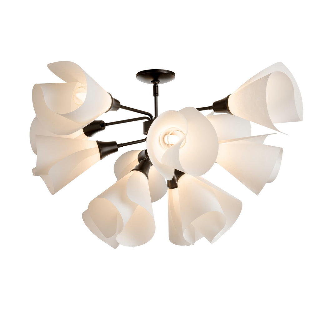 Hubbardton Forge - LED Semi-Flush Mount - Mobius - Oil Rubbed Bronze- Union Lighting Luminaires Decor