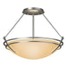 Hubbardton Forge - Two Light Semi-Flush Mount - Tryne - Vintage Platinum- Union Lighting Luminaires Decor