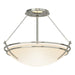 Hubbardton Forge - Two Light Semi-Flush Mount - Tryne - Sterling- Union Lighting Luminaires Decor