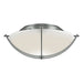 Hubbardton Forge - Two Light Semi-Flush Mount - Compass - Vintage Platinum- Union Lighting Luminaires Decor