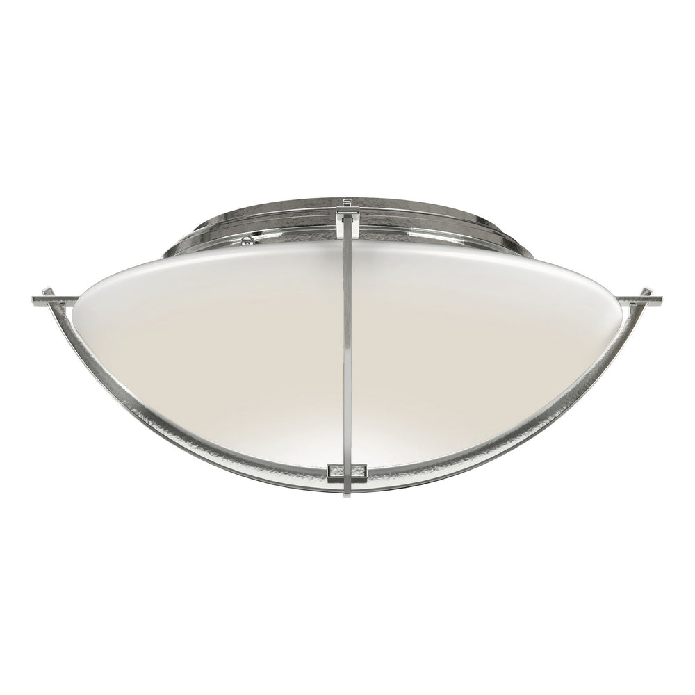 Hubbardton Forge - Two Light Semi-Flush Mount - Compass - Sterling- Union Lighting Luminaires Decor