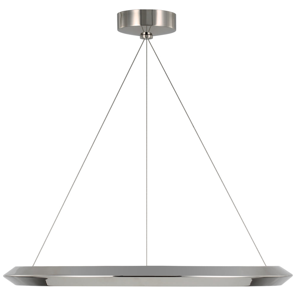 Visual Comfort Signature Canada - LED Chandelier - Encircle - Polished Nickel- Union Lighting Luminaires Decor