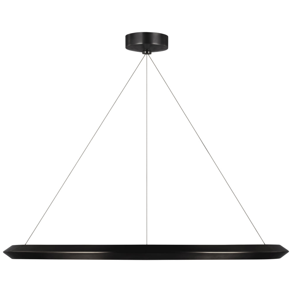 Visual Comfort Signature Canada - LED Chandelier - Encircle - Bronze- Union Lighting Luminaires Decor
