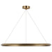 Visual Comfort Signature Canada - LED Chandelier - Encircle - Natural Brass- Union Lighting Luminaires Decor