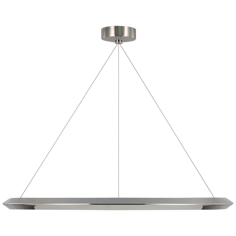 Visual Comfort Signature Canada - LED Chandelier - Encircle - Polished Nickel- Union Lighting Luminaires Decor