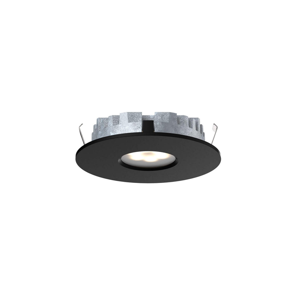 Dals - LED Recessed Superpuck - Super Puck - Black- Union Lighting Luminaires Decor