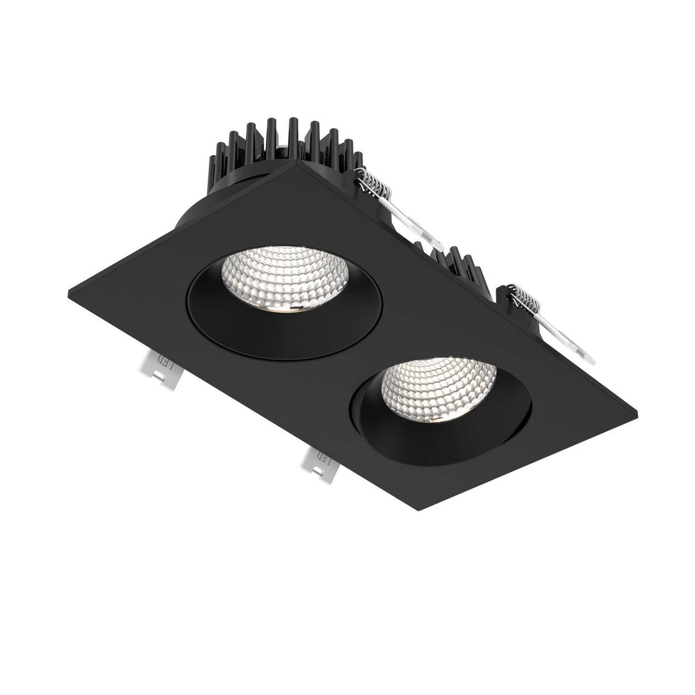Dals - Regressed Gimbal Downlight - Revolve - Black- Union Lighting Luminaires Decor