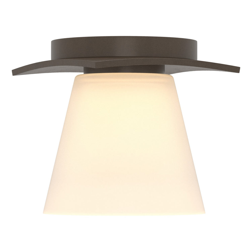 Hubbardton Forge - One Light Semi-Flush Mount - Wren - Bronze- Union Lighting Luminaires Decor
