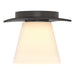 Hubbardton Forge - One Light Flush Mount - Wren - Oil Rubbed Bronze- Union Lighting Luminaires Decor