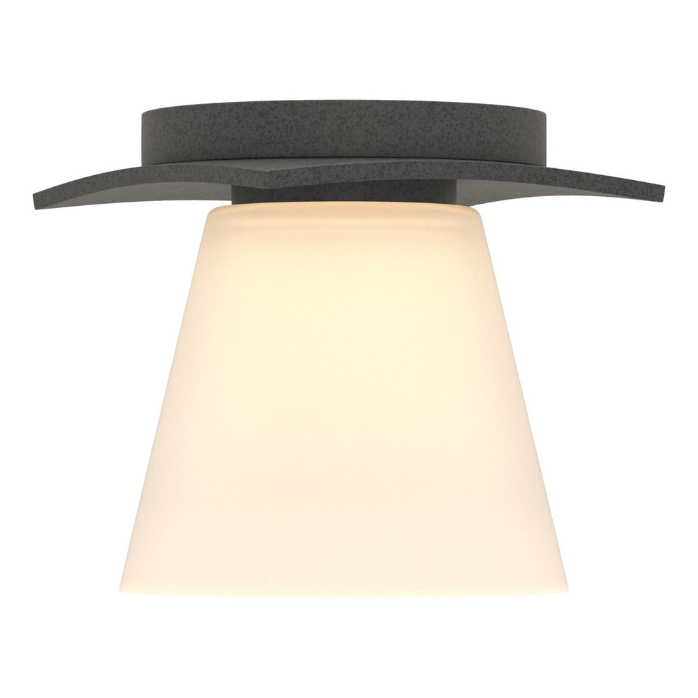 Hubbardton Forge - One Light Semi-Flush Mount - Wren - Natural Iron- Union Lighting Luminaires Decor