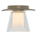 Hubbardton Forge - One Light Semi-Flush Mount - Wren - Soft Gold- Union Lighting Luminaires Decor