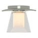 Hubbardton Forge - One Light Semi-Flush Mount - Wren - Sterling- Union Lighting Luminaires Decor